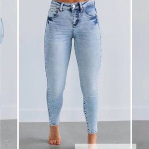 MIELLE RISEN JEANS - MEDIUM WASH size 3